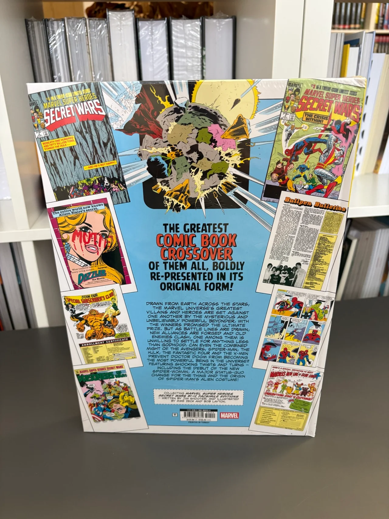 MARVEL ARCHIVE EDITION: MARVEL SUPER HEROES SECRET WARS GALLERY EDITION (DENTED) - Image 3